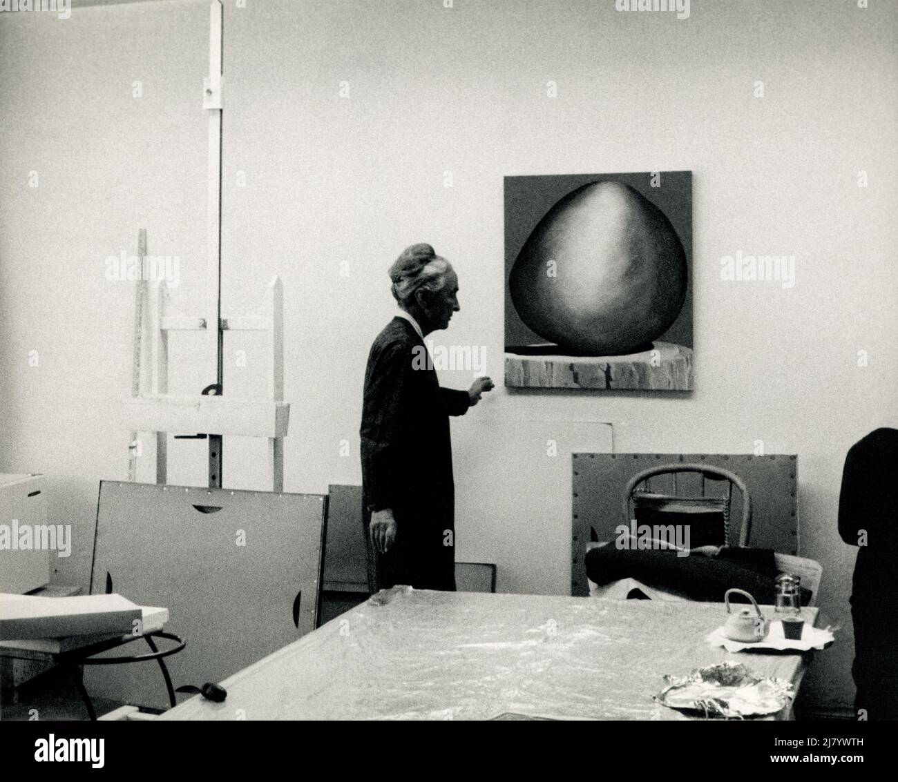 Georgia O'Keeffe dans son Home Studio, 1971 Banque D'Images