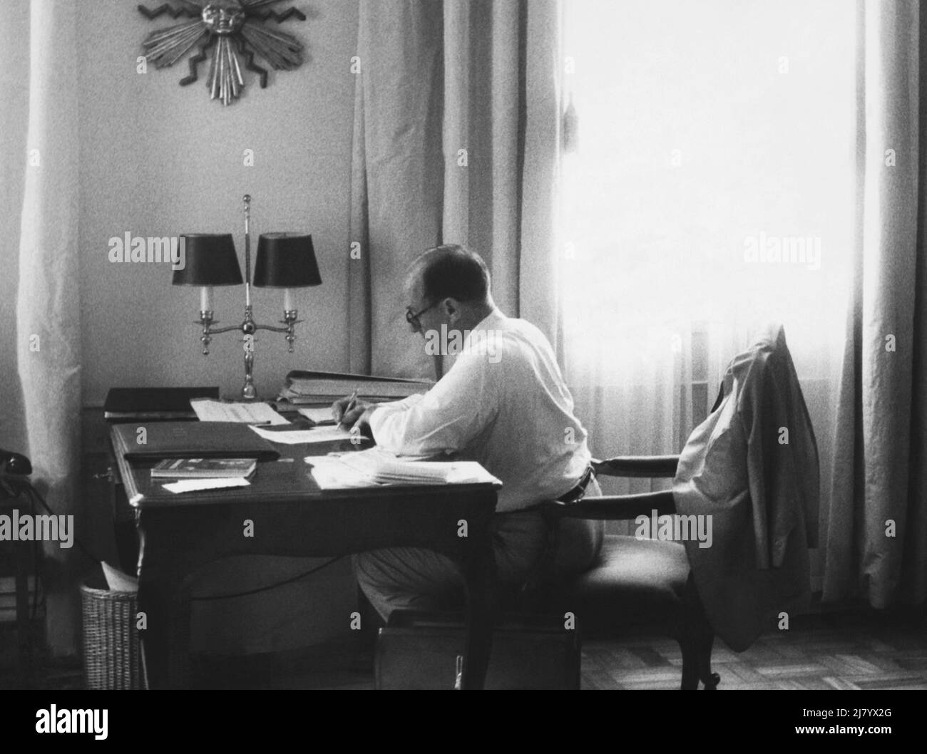 Adlai Stevenson, politicien américain, 1960s Banque D'Images