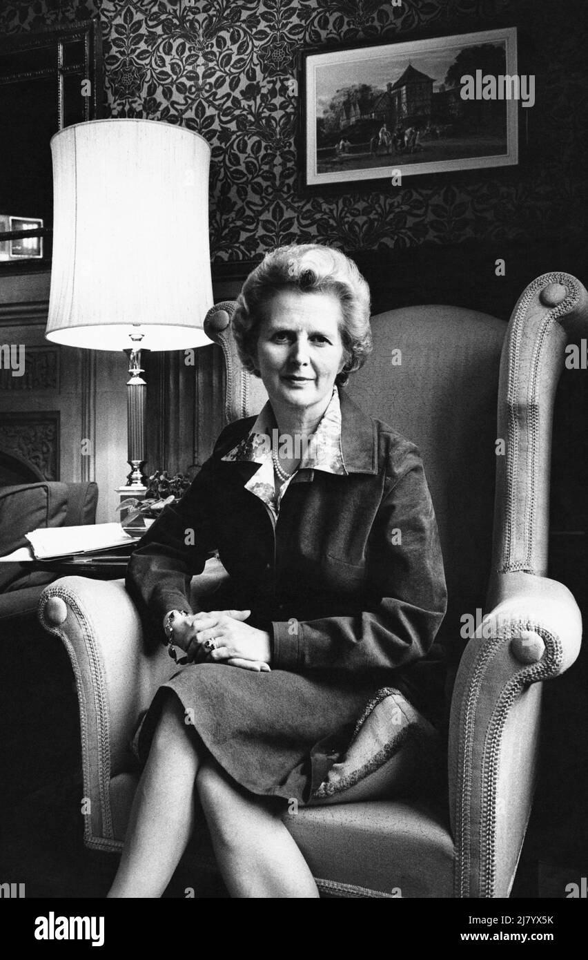 Margaret Thatcher Banque D'Images