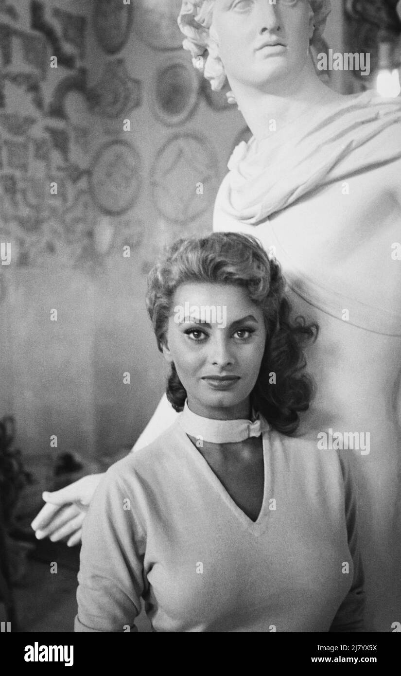 Sophia Loren Banque D'Images