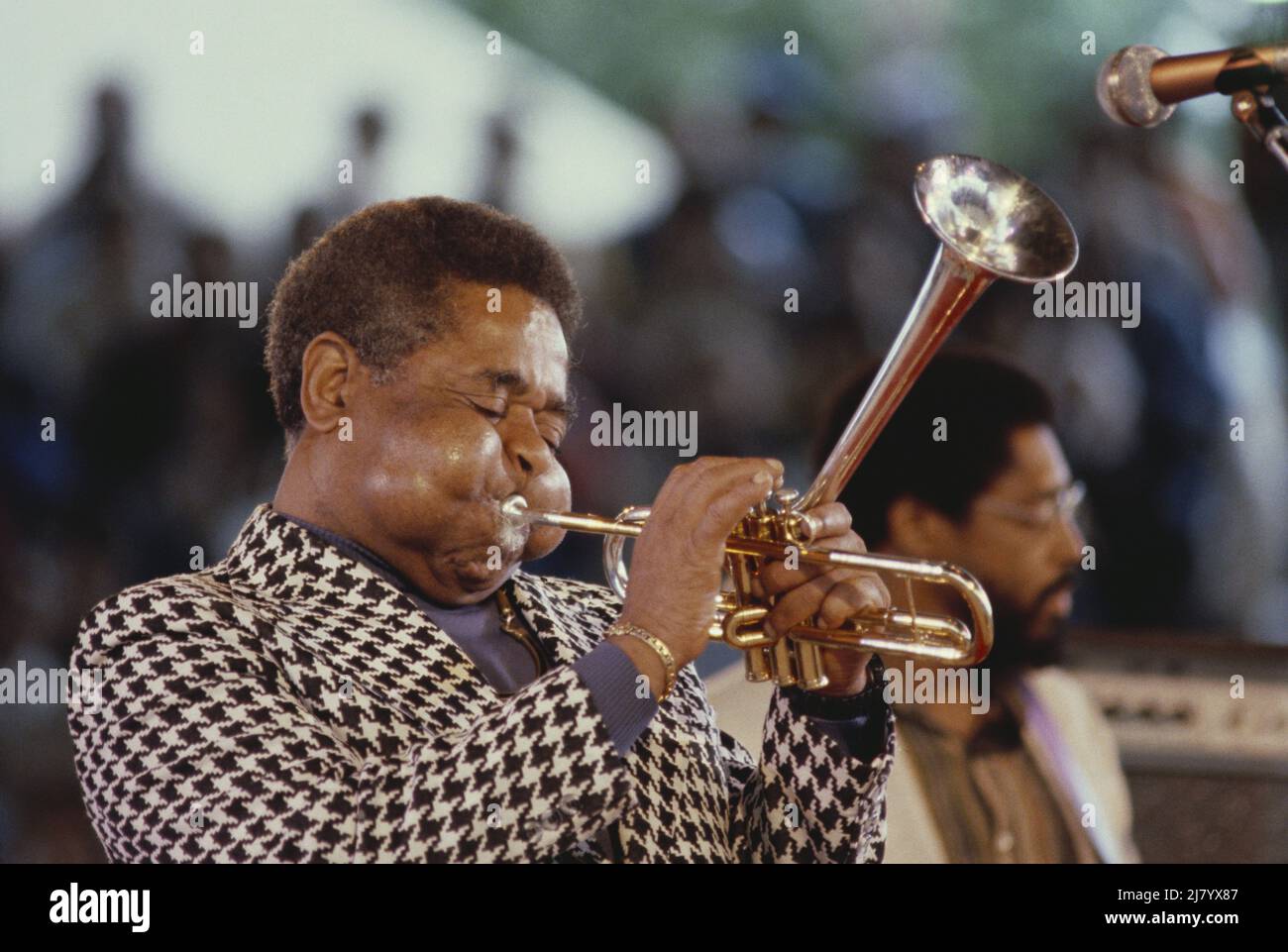 Dizzy Gillespie, trompettiste de jazz Banque D'Images