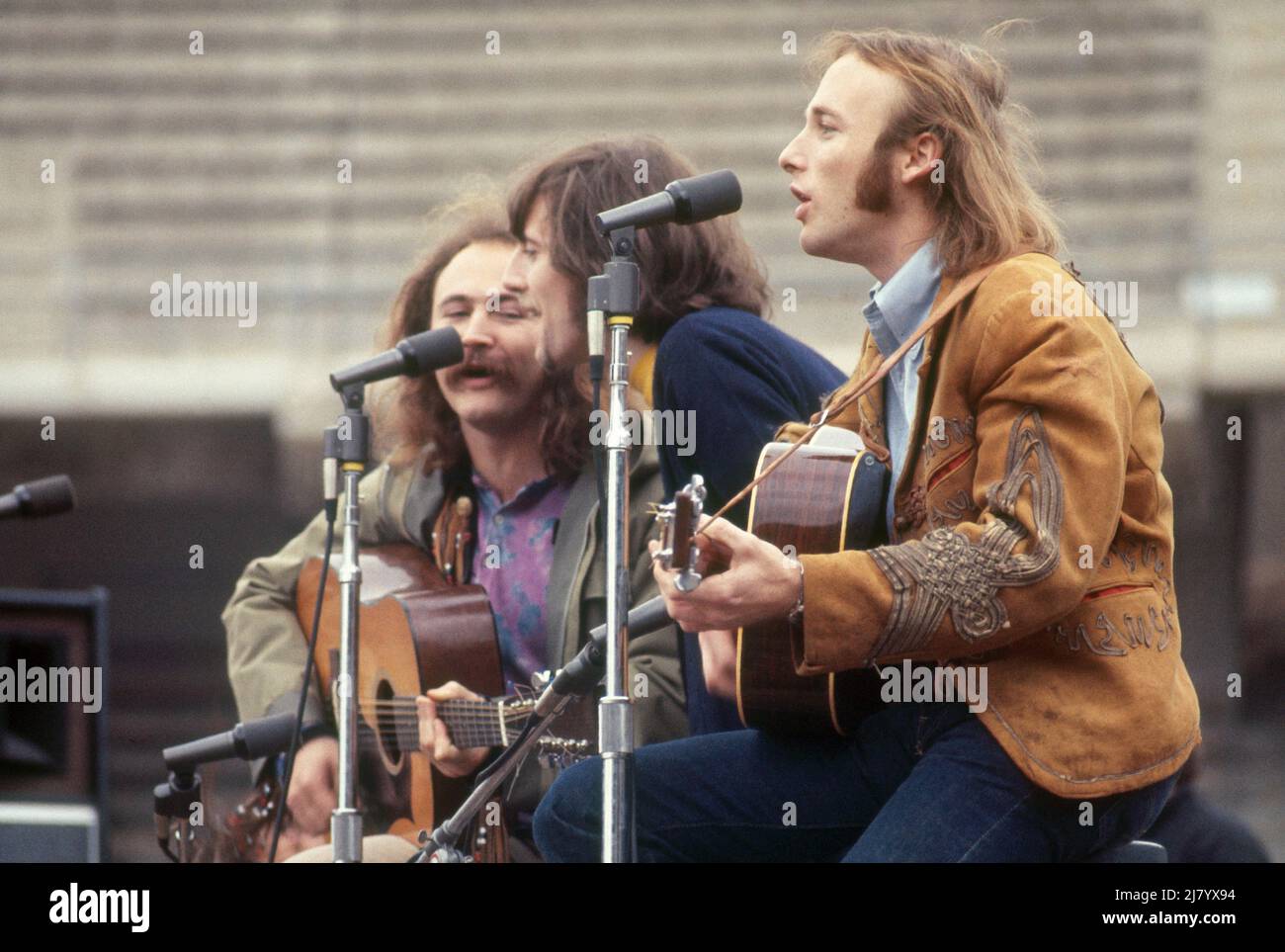 Crosby, Stills et Nash Banque D'Images