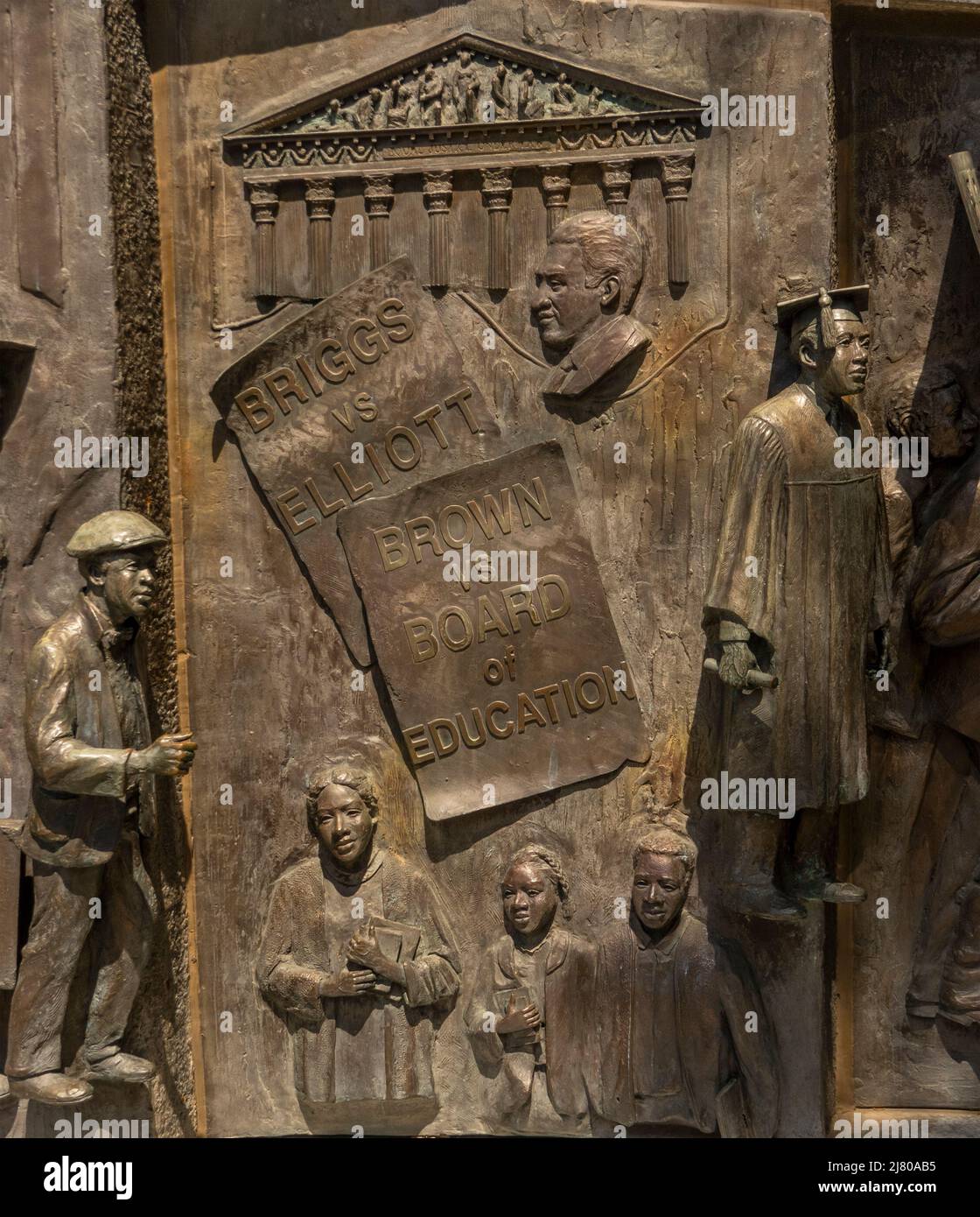 Monument d'histoire afro-américaine à la maison d'État de Columbia en Caroline du Sud Banque D'Images