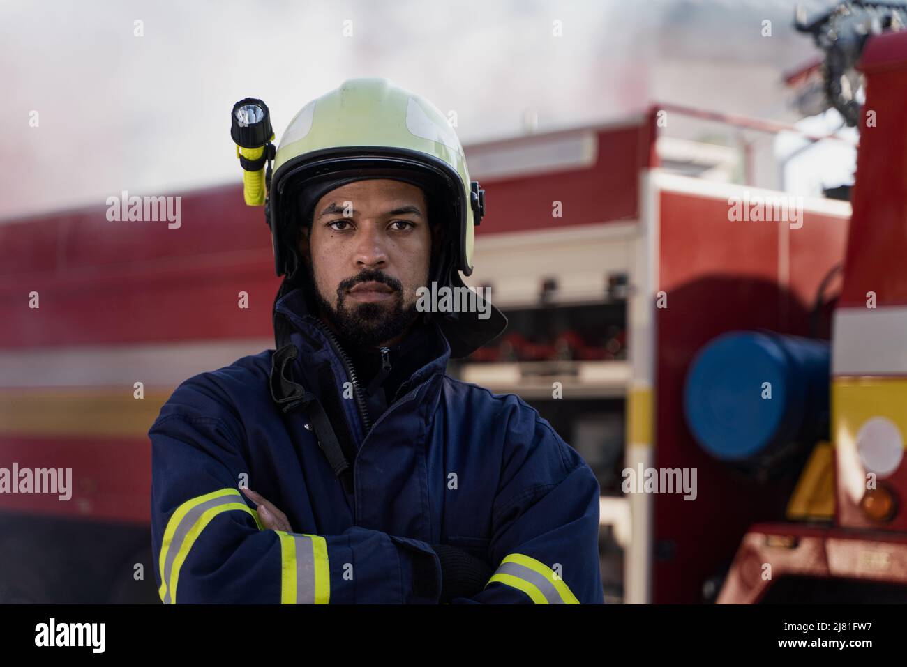 Pompier De Chasse Uniforme De Sécurité Incendie De Fumée