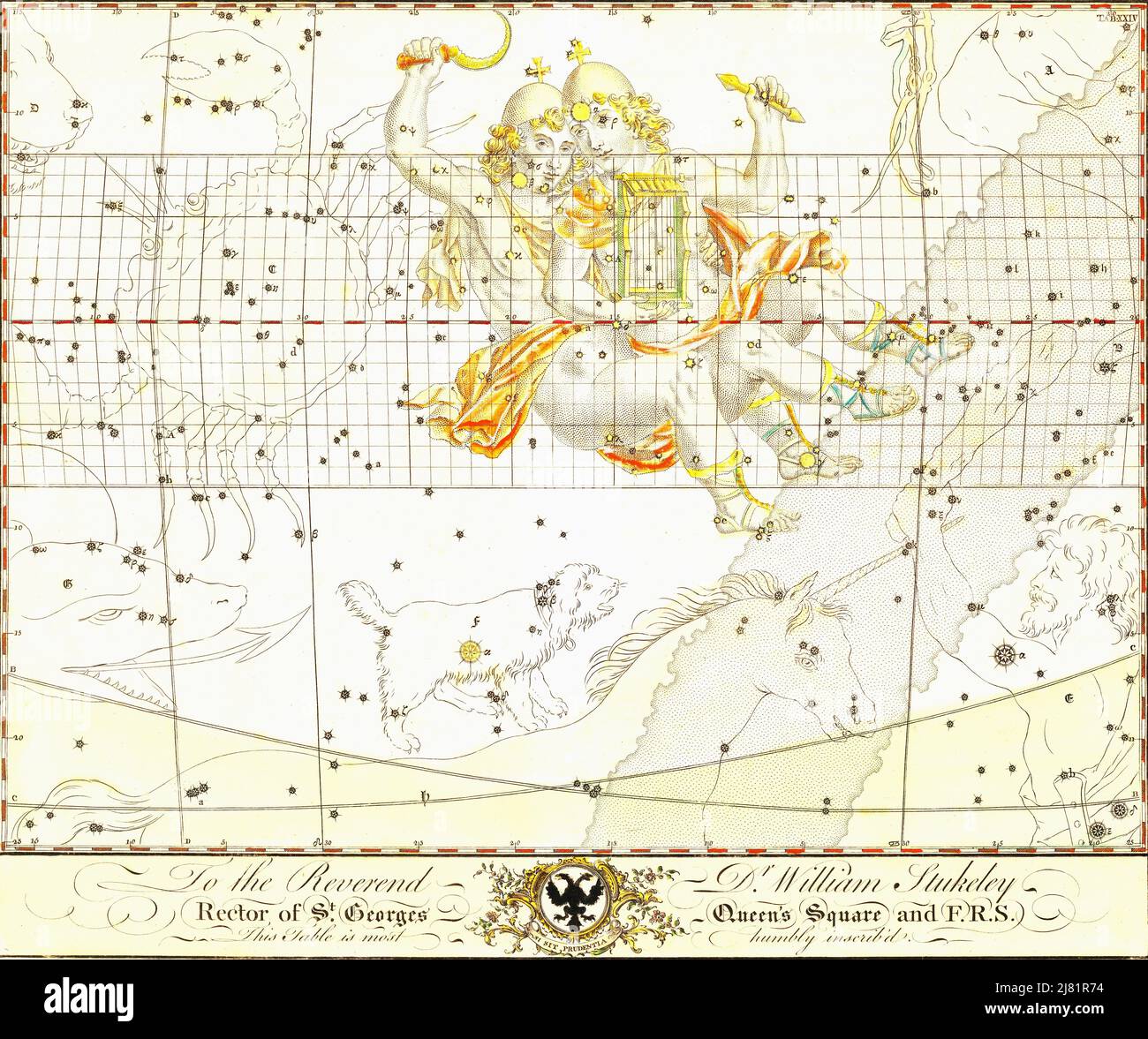 John Bevis - Gémeaux Banque D'Images