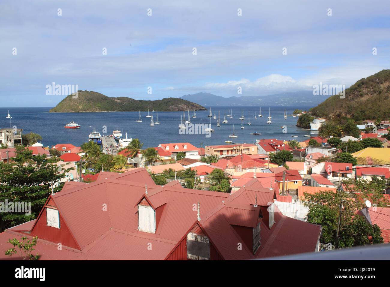île les Saintes, Guadeloupe Banque D'Images