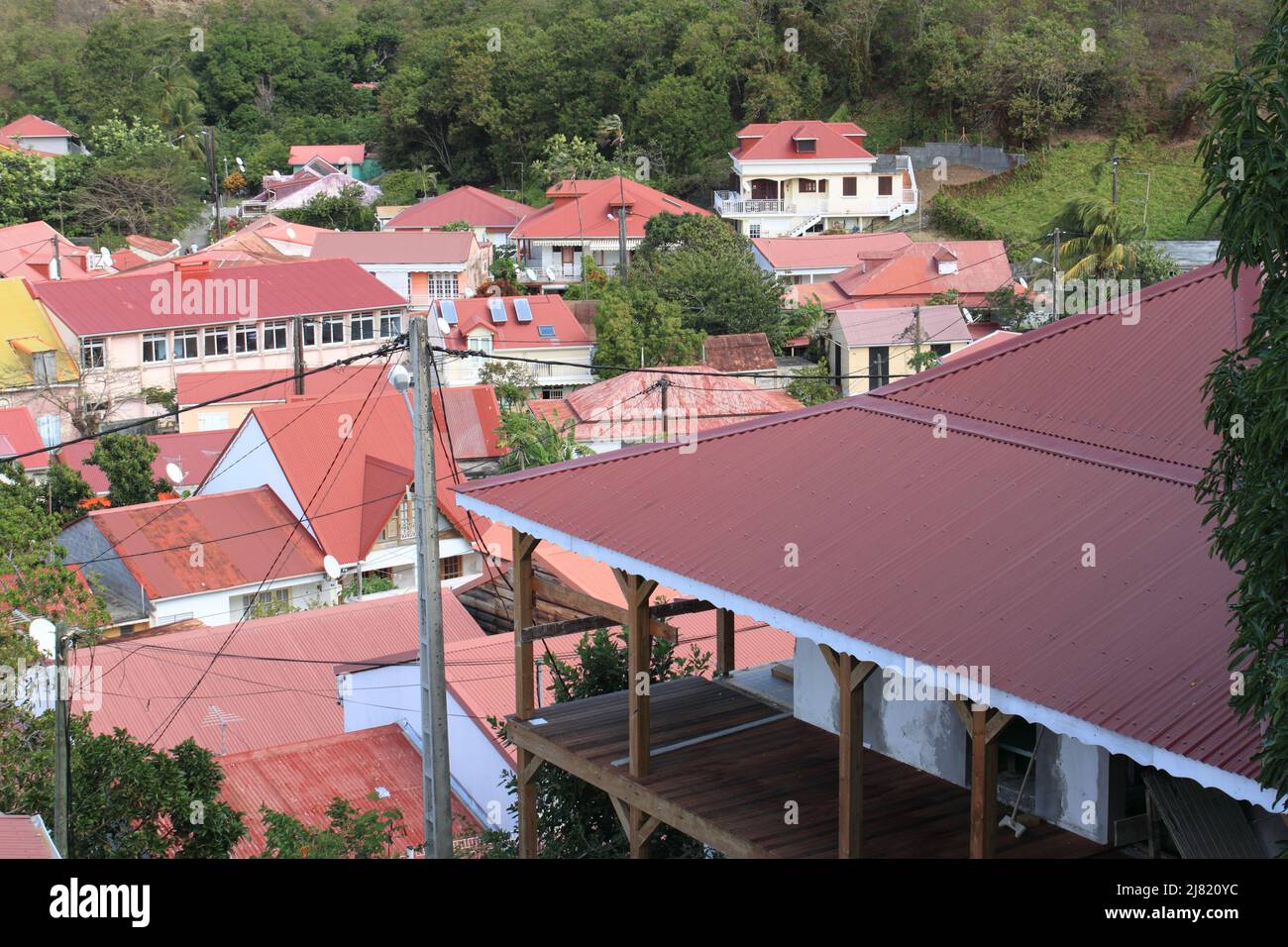 île les Saintes, Guadeloupe Banque D'Images