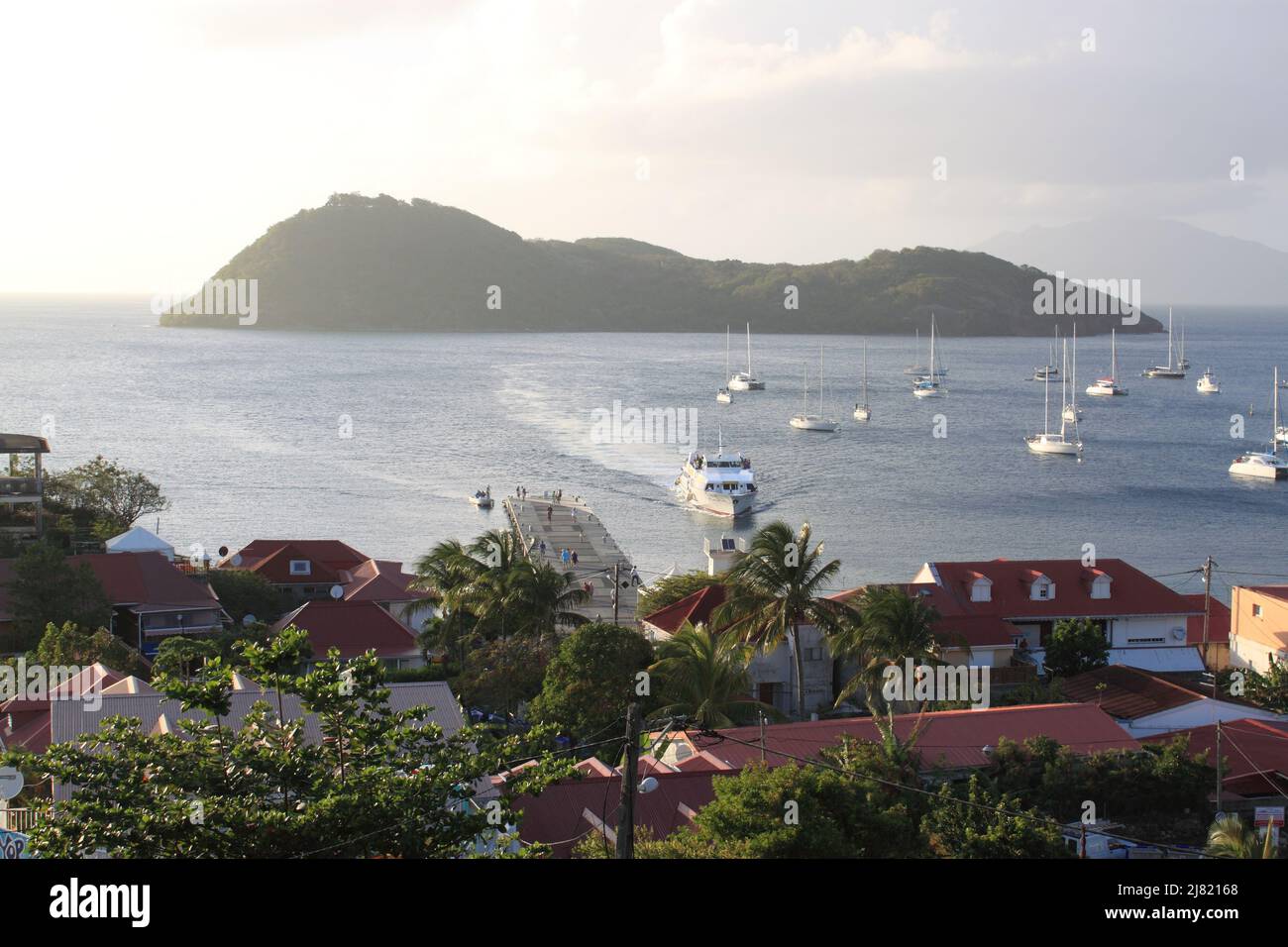 île les Saintes, Guadeloupe Banque D'Images
