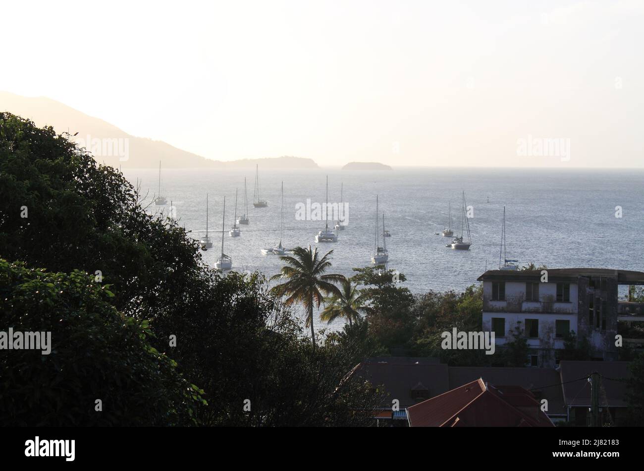 île les Saintes, Guadeloupe Banque D'Images