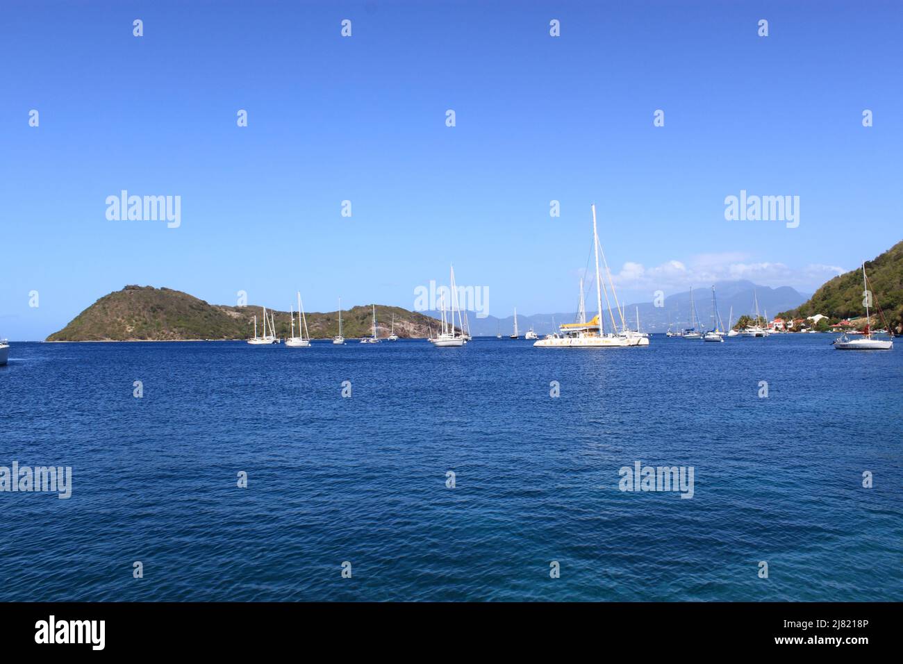 île les Saintes, Guadeloupe Banque D'Images