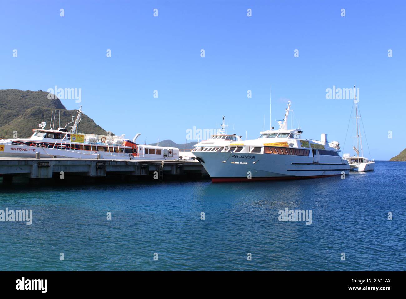 île les Saintes, Guadeloupe Banque D'Images