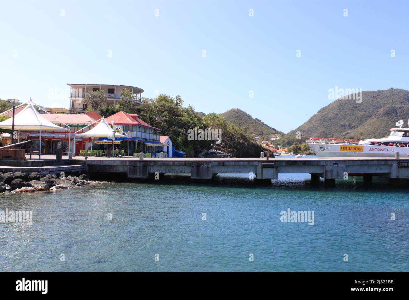 île les Saintes, Guadeloupe Banque D'Images