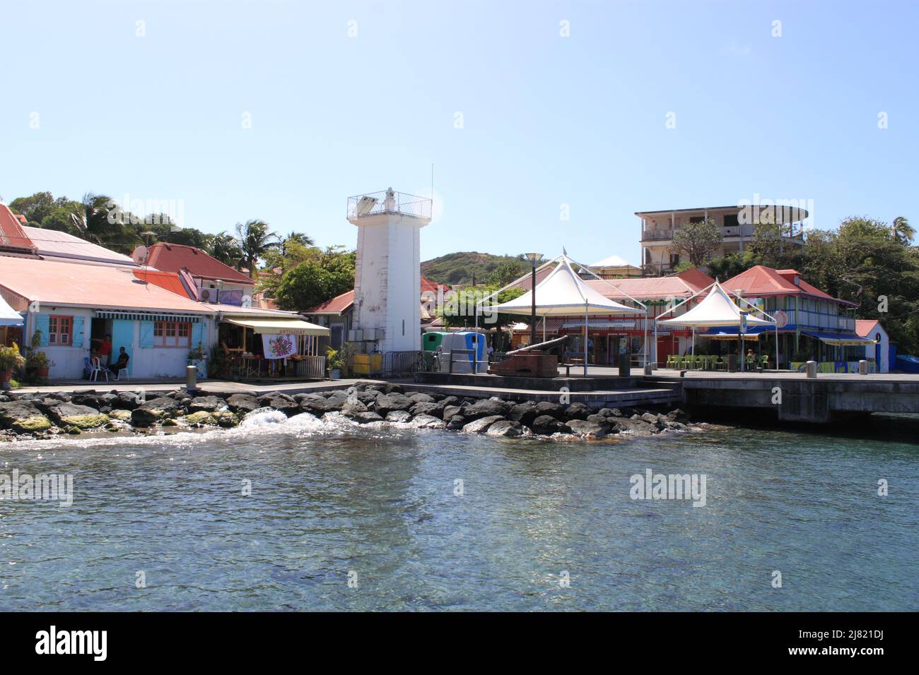 île les Saintes, Guadeloupe Banque D'Images