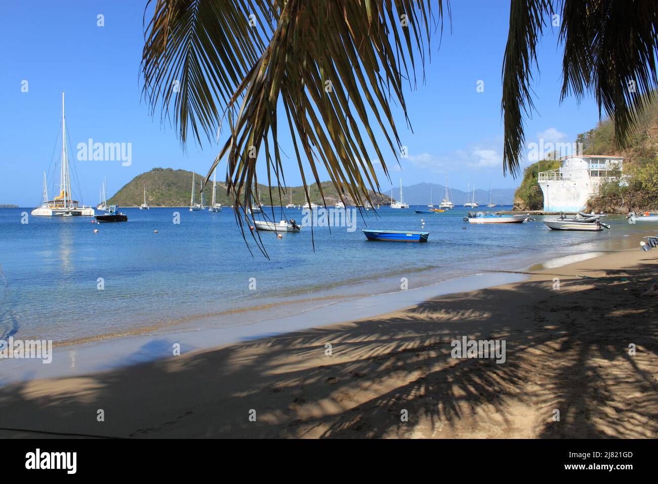 île les Saintes, Guadeloupe Banque D'Images