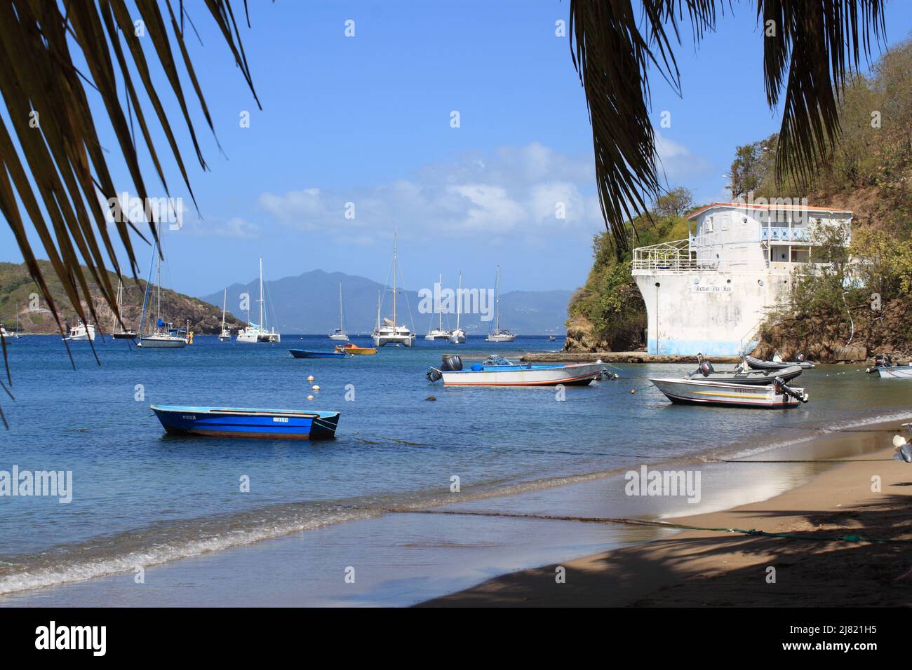 île les Saintes, Guadeloupe Banque D'Images