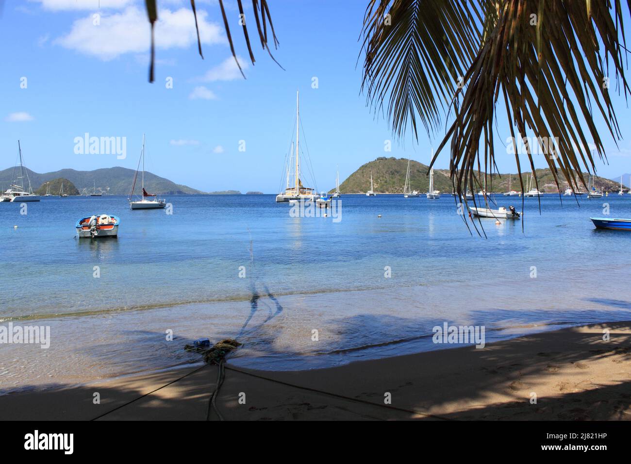 île les Saintes, Guadeloupe Banque D'Images