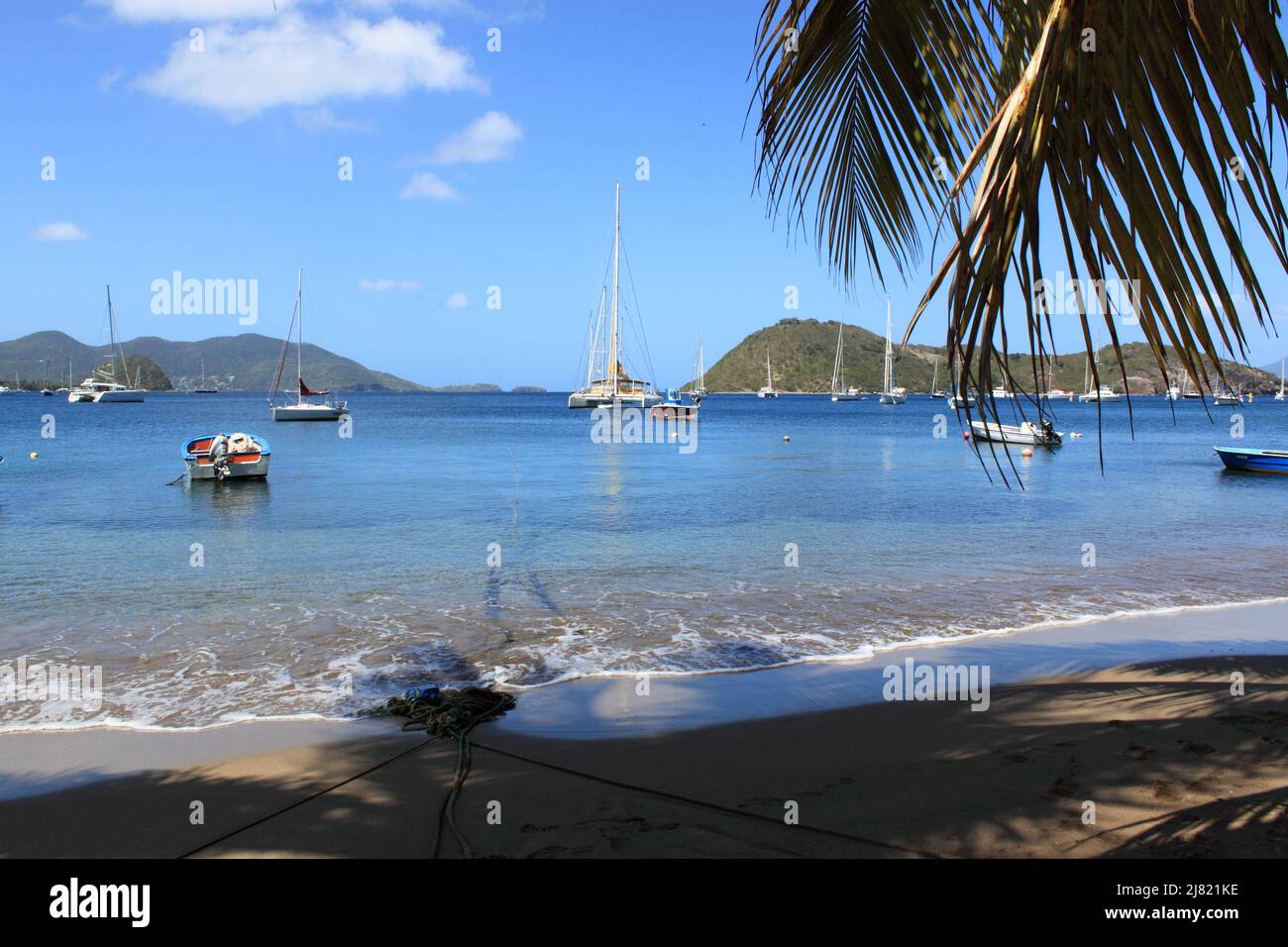 île les Saintes, Guadeloupe Banque D'Images