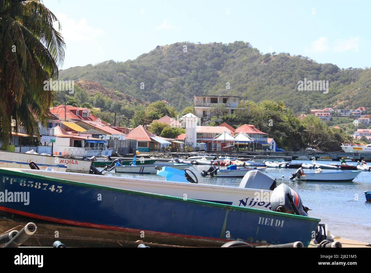 île les Saintes, Guadeloupe Banque D'Images