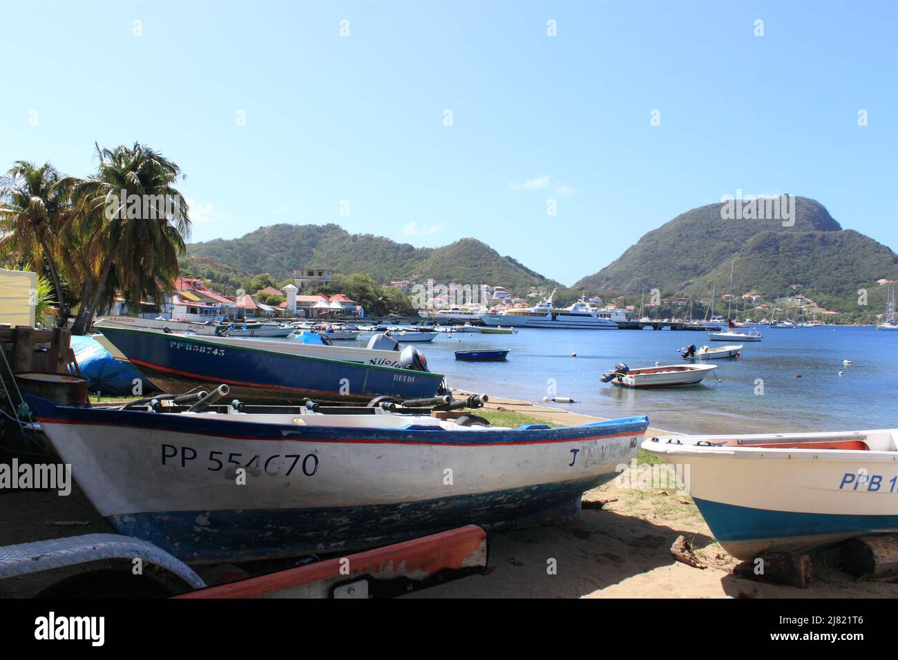 île les Saintes, Guadeloupe Banque D'Images