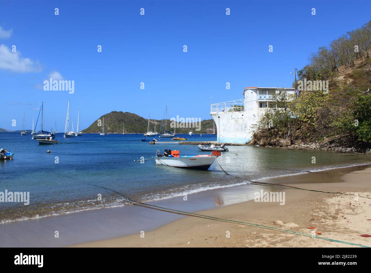 île les Saintes, Guadeloupe Banque D'Images