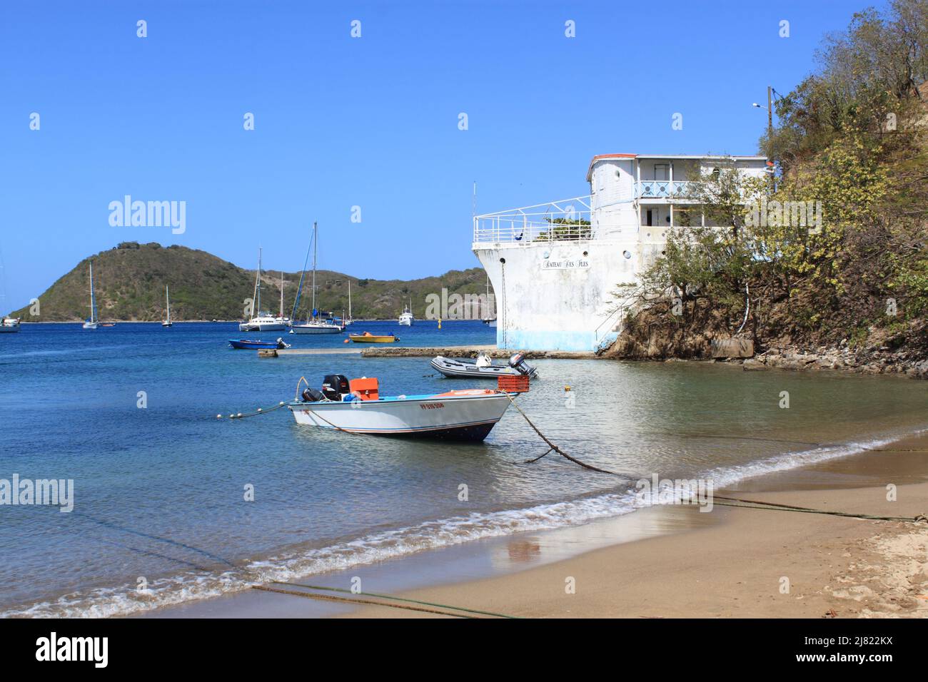 île les Saintes, Guadeloupe Banque D'Images