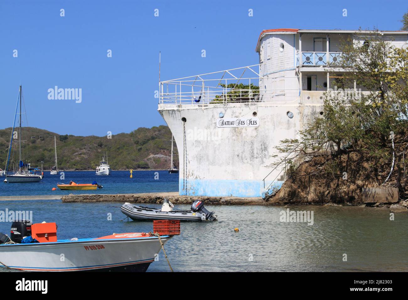 île les Saintes, Guadeloupe Banque D'Images
