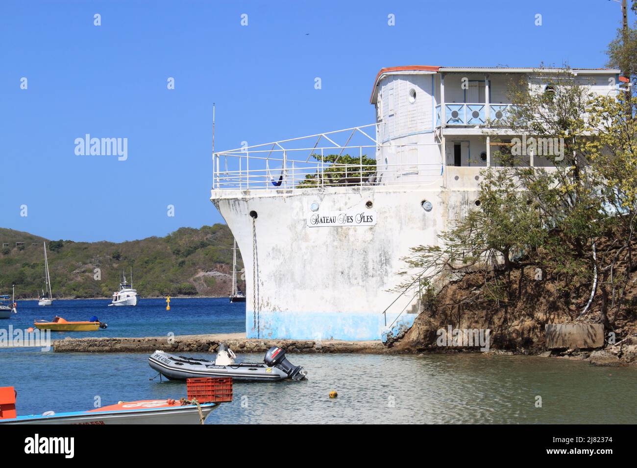 île les Saintes, Guadeloupe Banque D'Images
