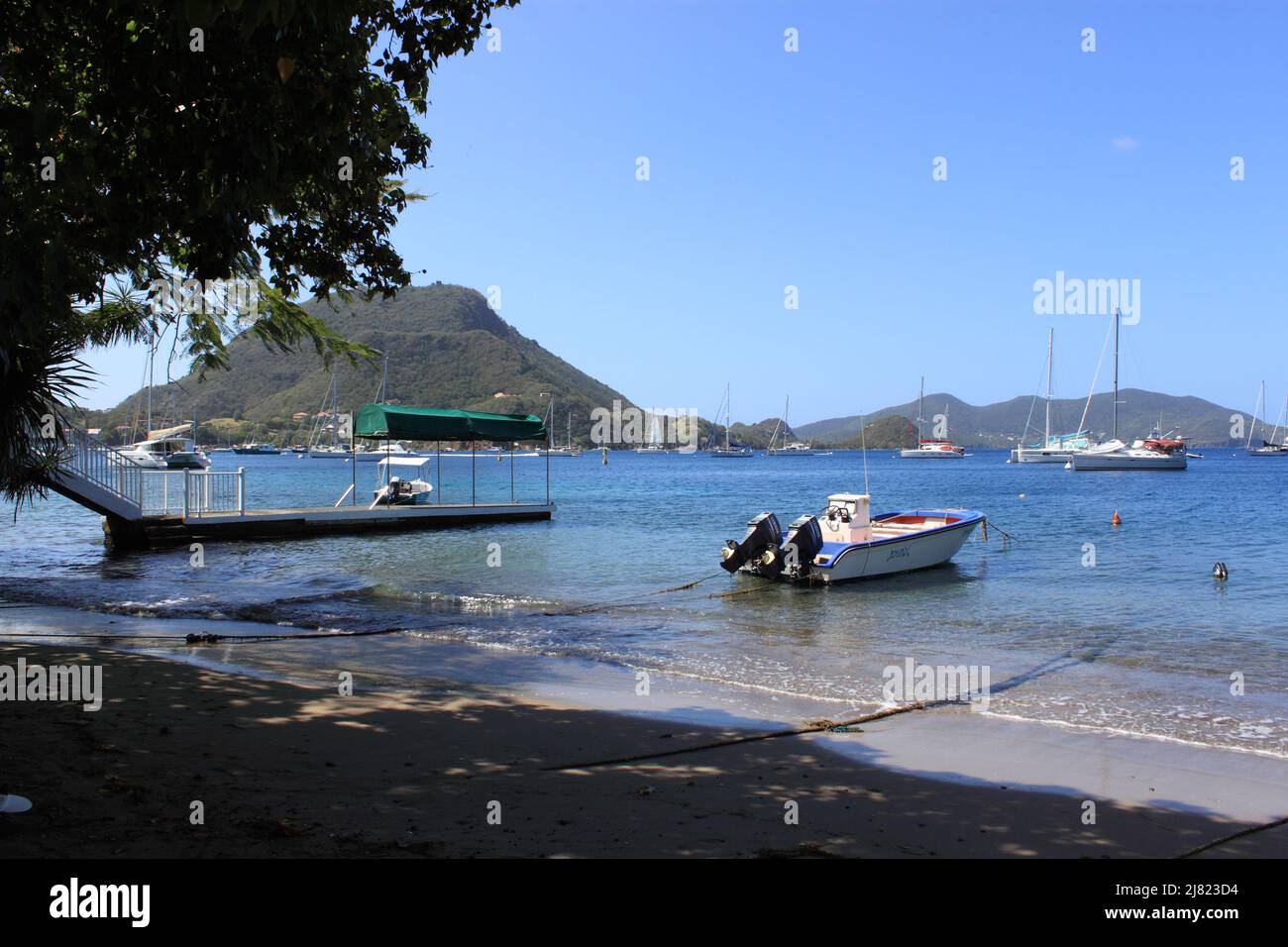 île les Saintes, Guadeloupe Banque D'Images