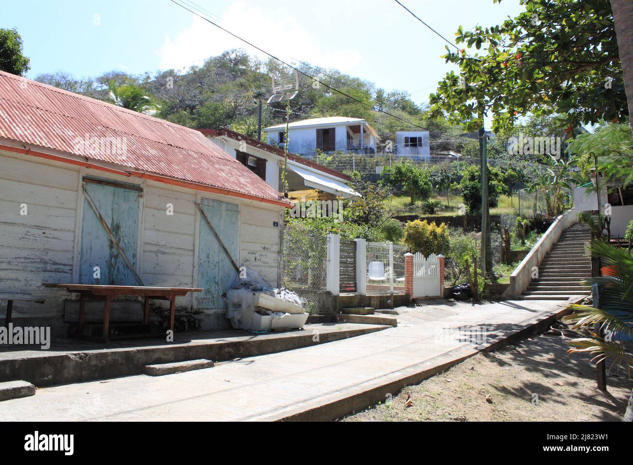 île les Saintes, Guadeloupe Banque D'Images