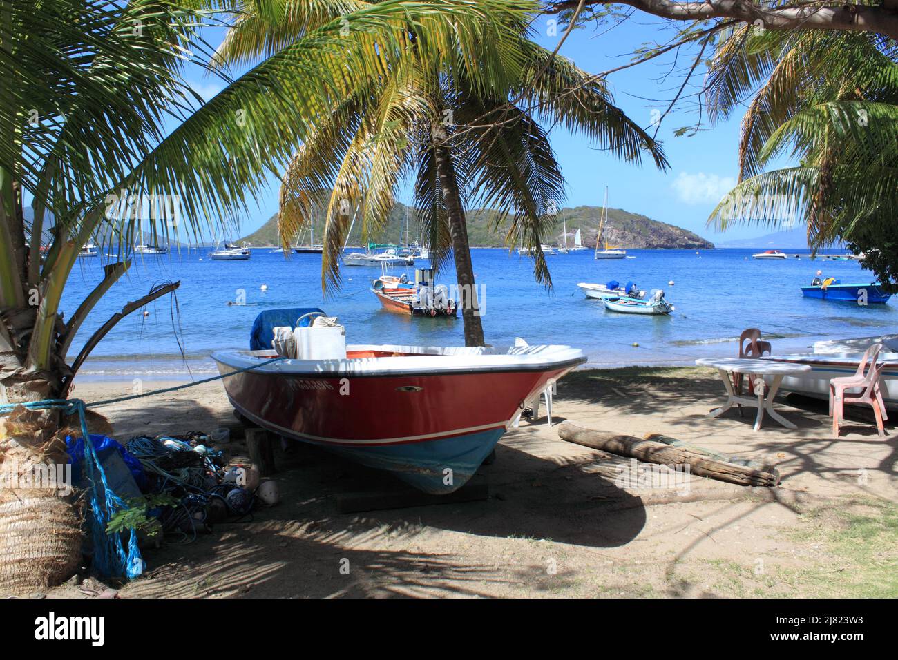 île les Saintes, Guadeloupe Banque D'Images