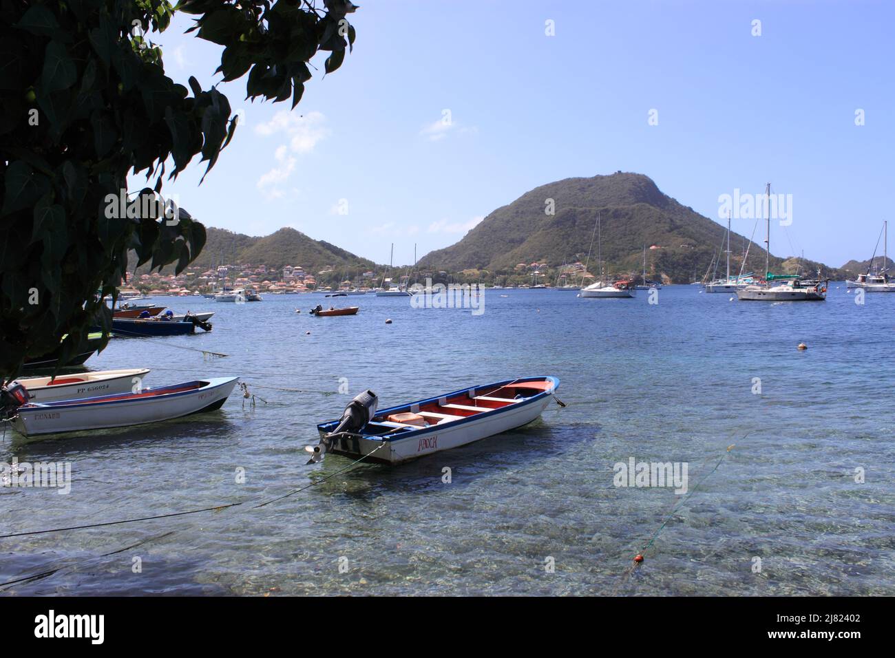 île les Saintes, Guadeloupe Banque D'Images