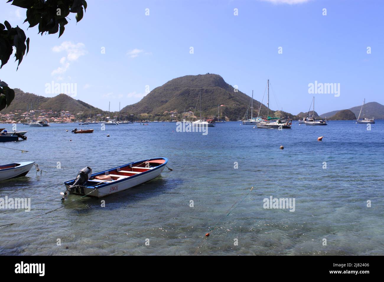 île les Saintes, Guadeloupe Banque D'Images