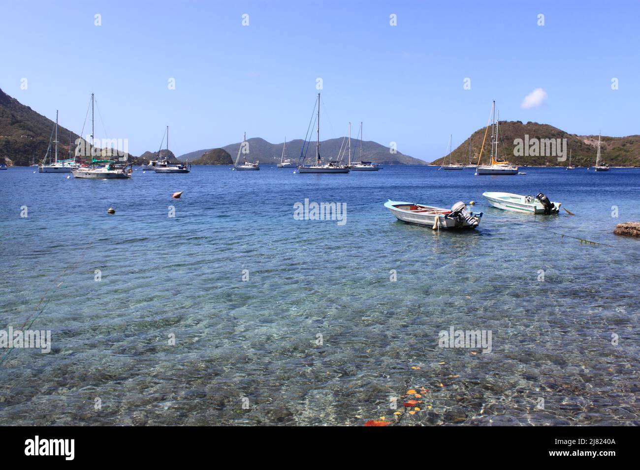 île les Saintes, Guadeloupe Banque D'Images