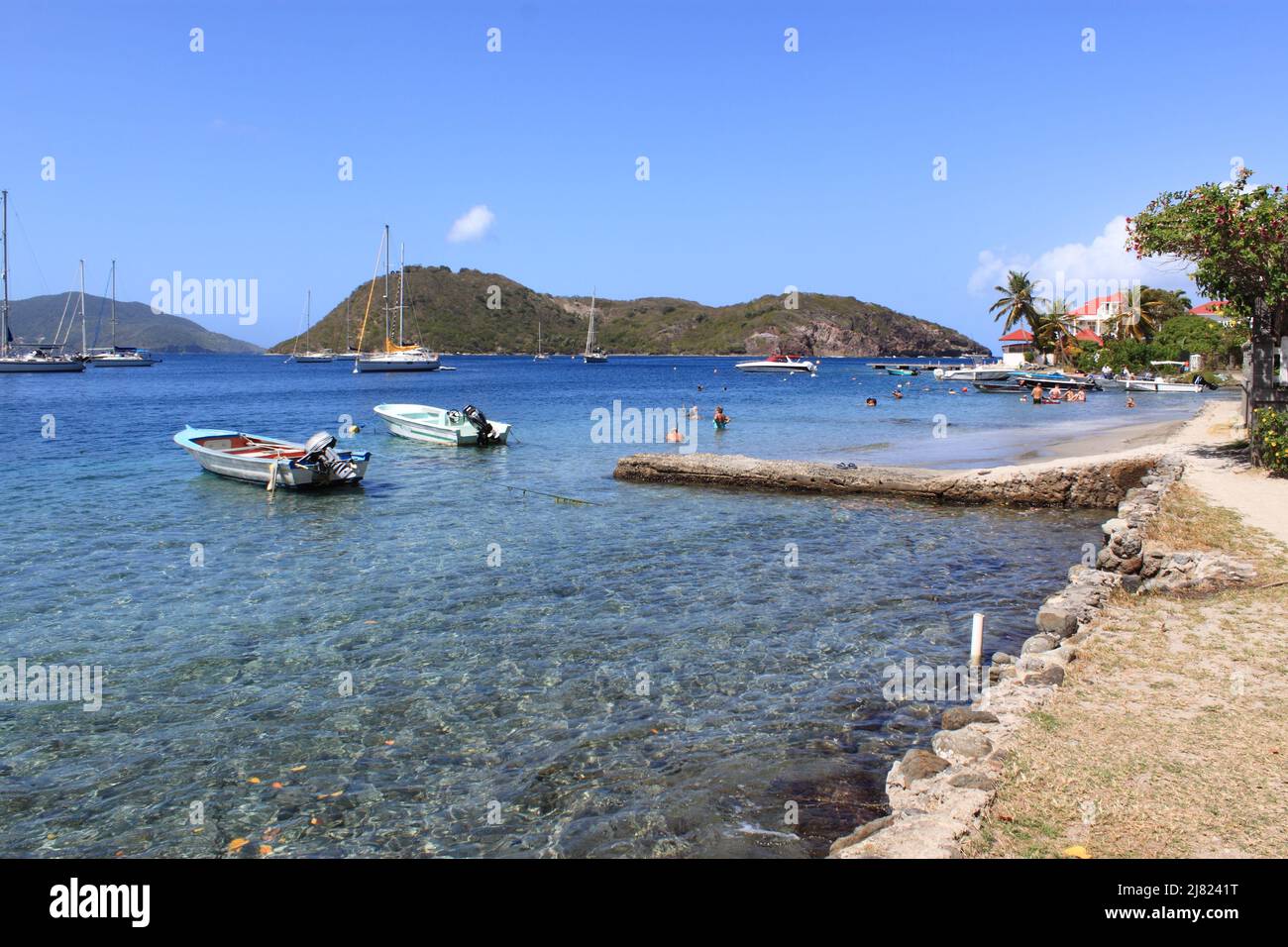 île les Saintes, Guadeloupe Banque D'Images
