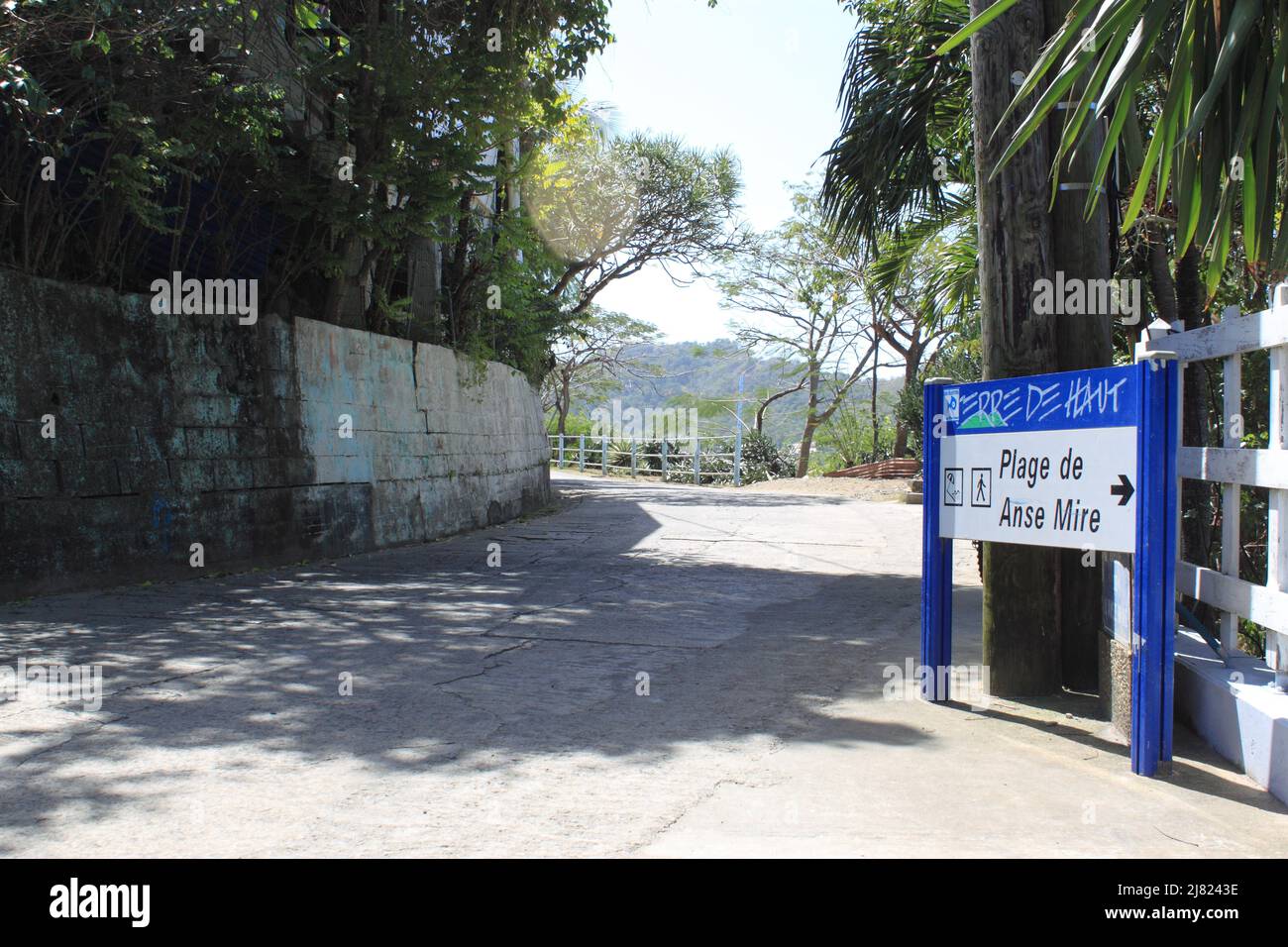île les Saintes, Guadeloupe Banque D'Images