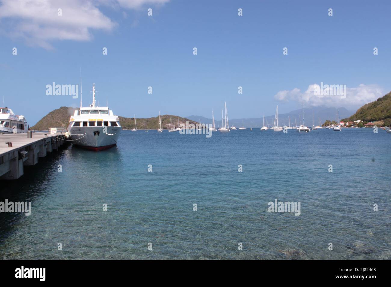 île les Saintes, Guadeloupe Banque D'Images