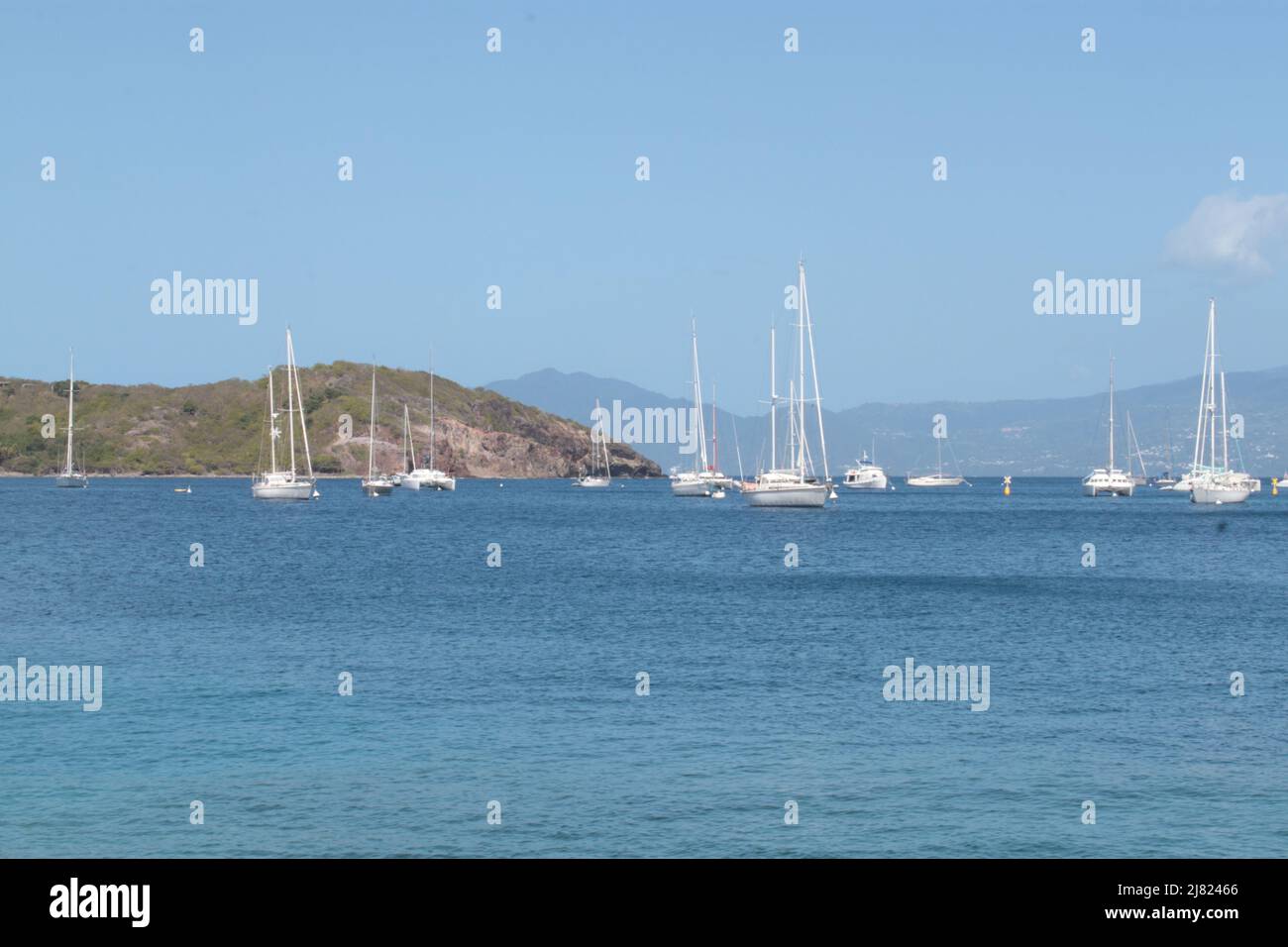 île les Saintes, Guadeloupe Banque D'Images