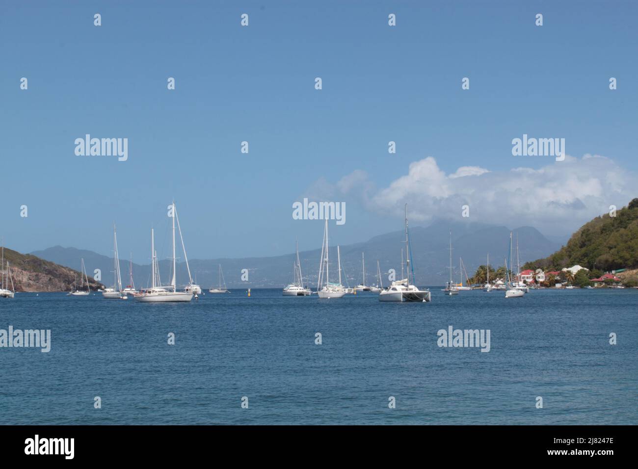 île les Saintes, Guadeloupe Banque D'Images