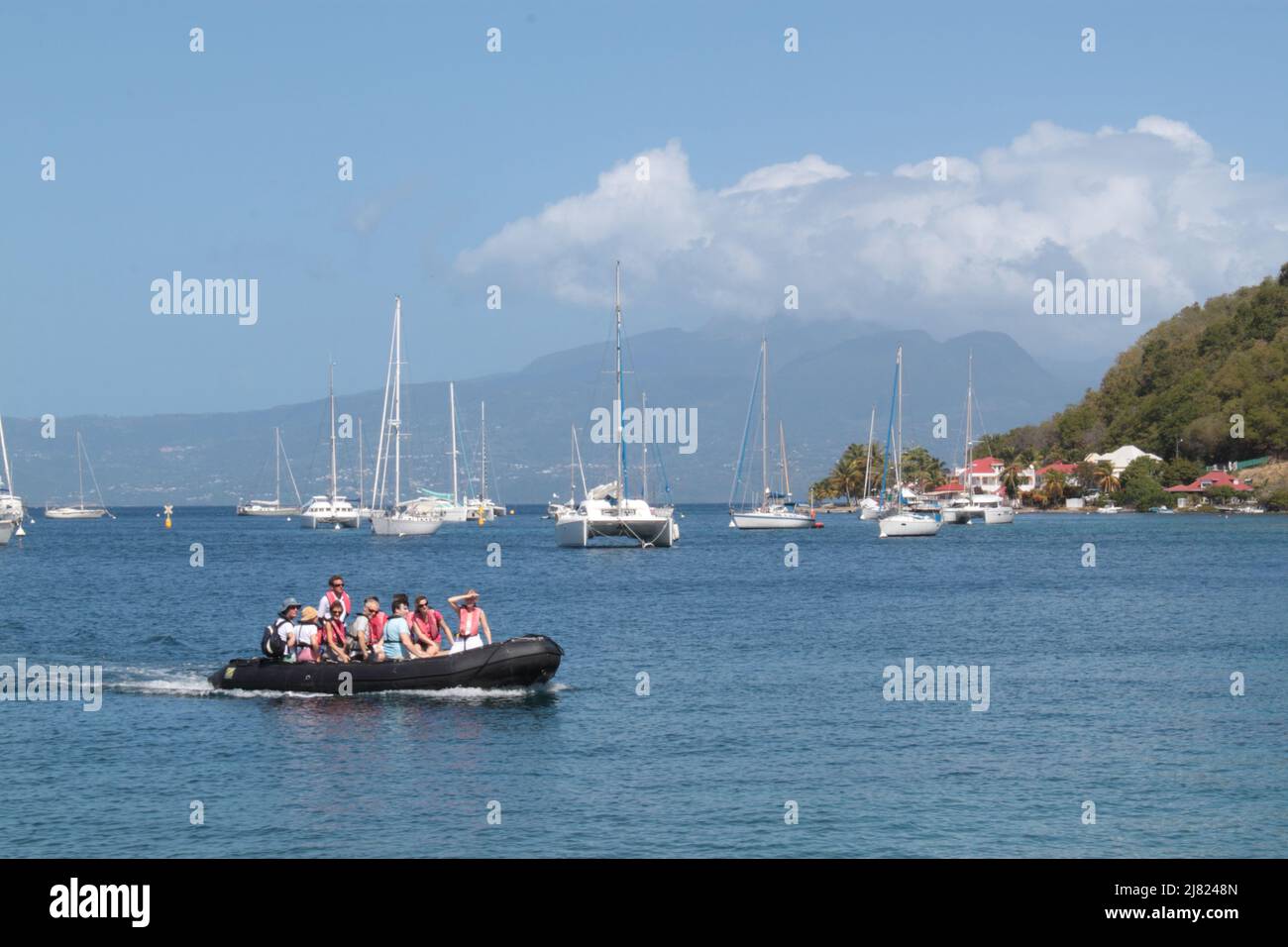 île les Saintes, Guadeloupe Banque D'Images