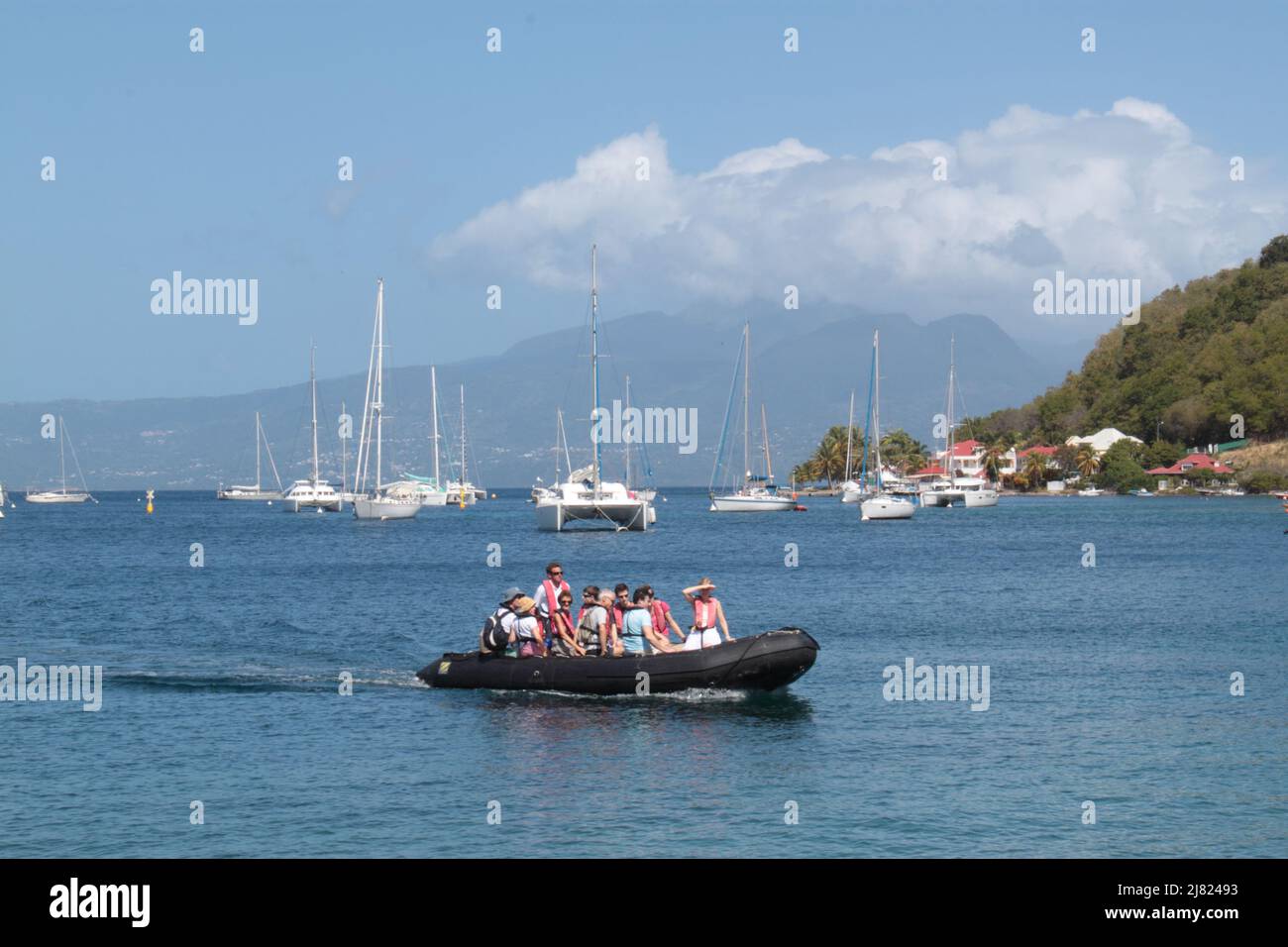 île les Saintes, Guadeloupe Banque D'Images