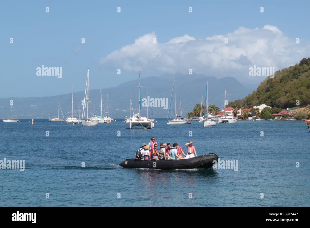 île les Saintes, Guadeloupe Banque D'Images