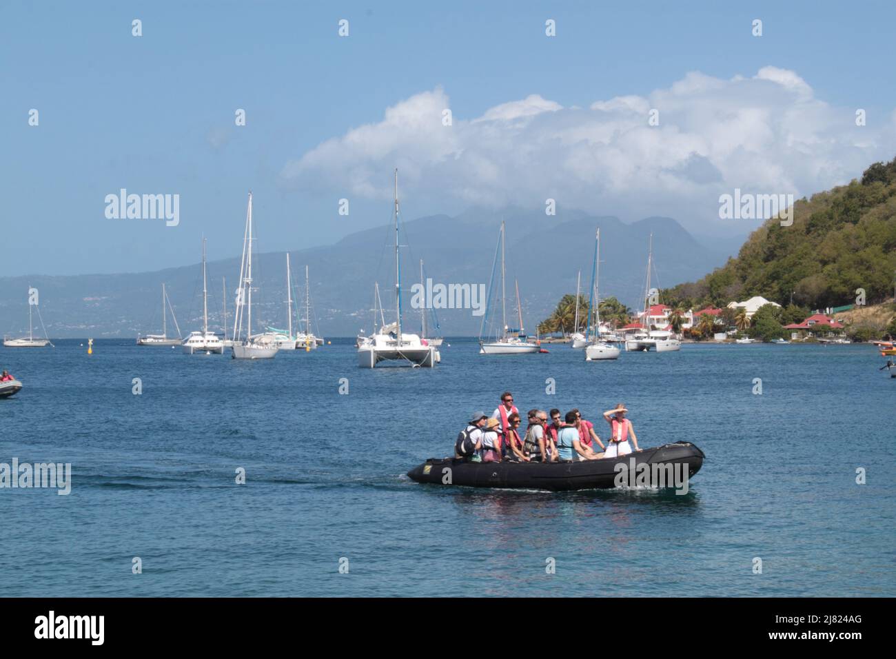 île les Saintes, Guadeloupe Banque D'Images