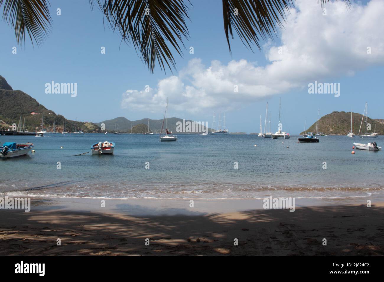 île les Saintes, Guadeloupe Banque D'Images