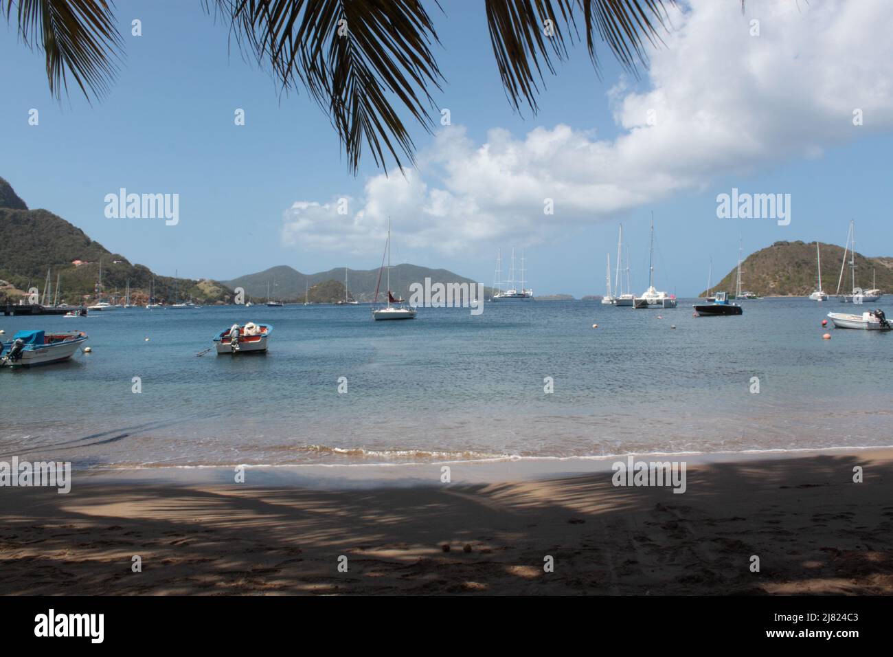 île les Saintes, Guadeloupe Banque D'Images