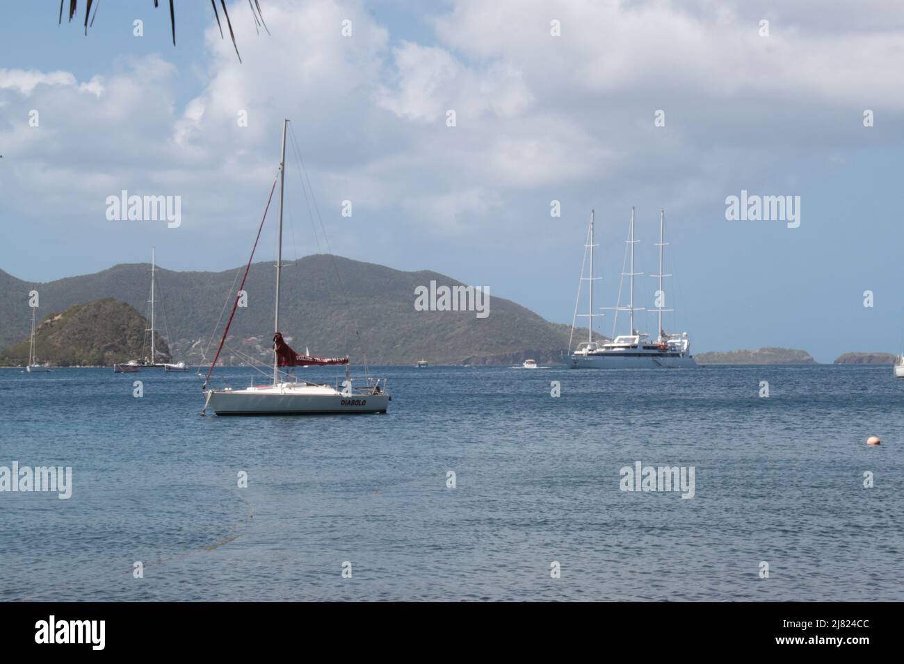 île les Saintes, Guadeloupe Banque D'Images