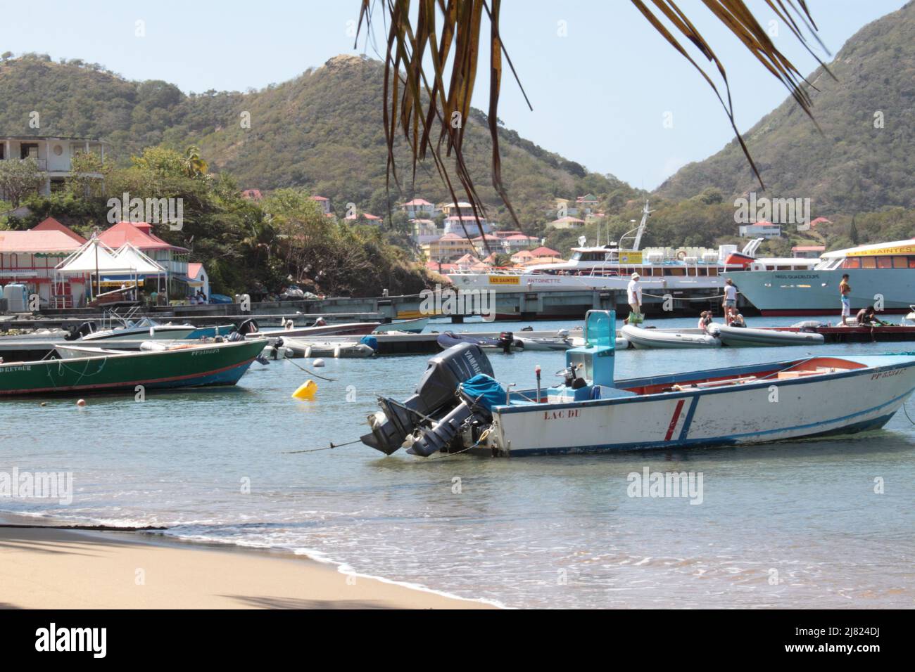 île les Saintes, Guadeloupe Banque D'Images