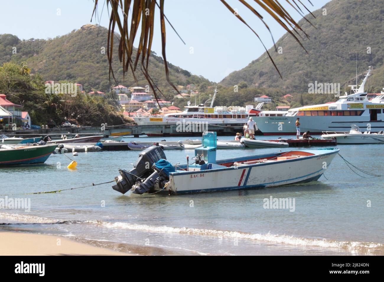 île les Saintes, Guadeloupe Banque D'Images