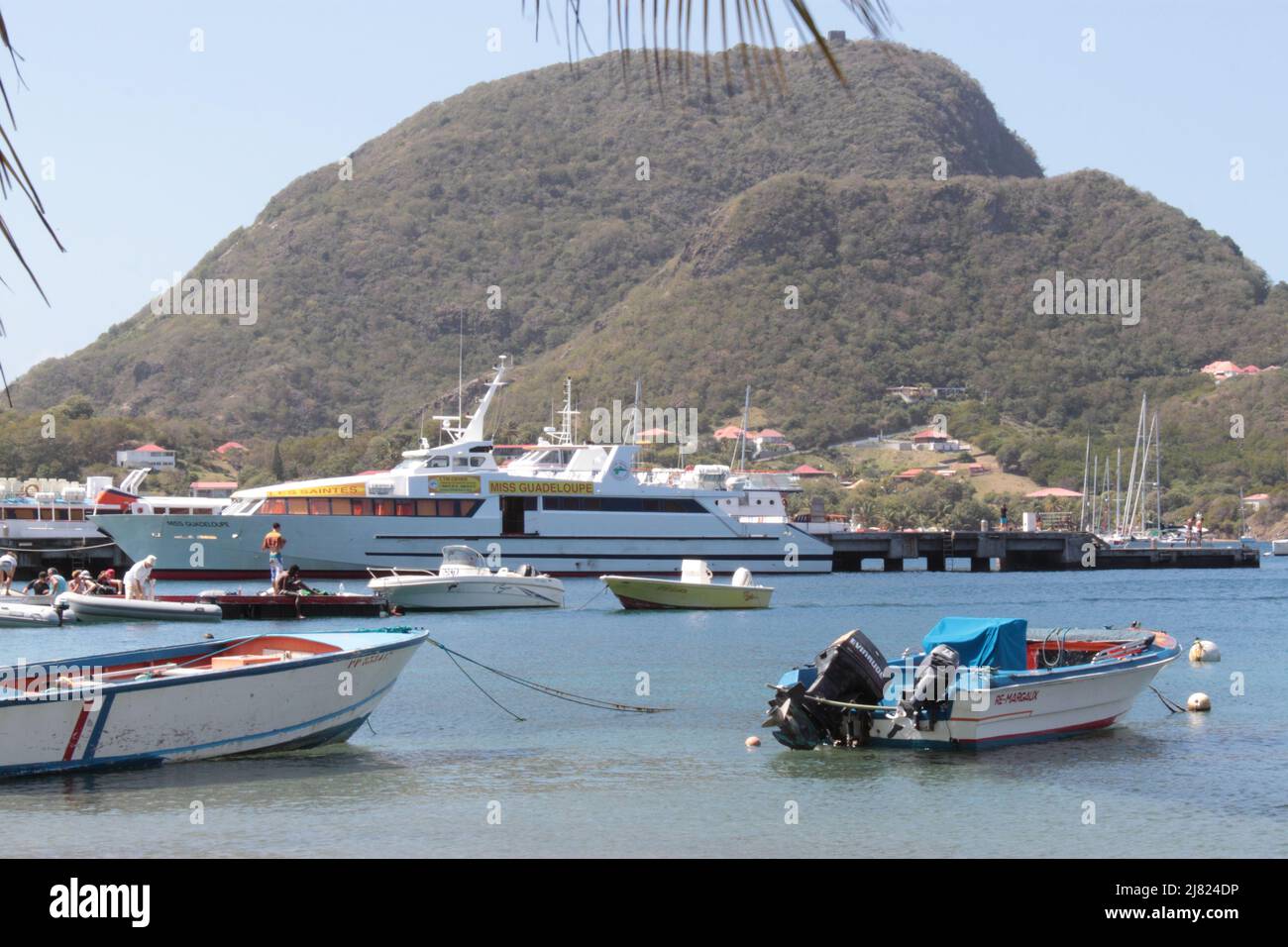 île les Saintes, Guadeloupe Banque D'Images