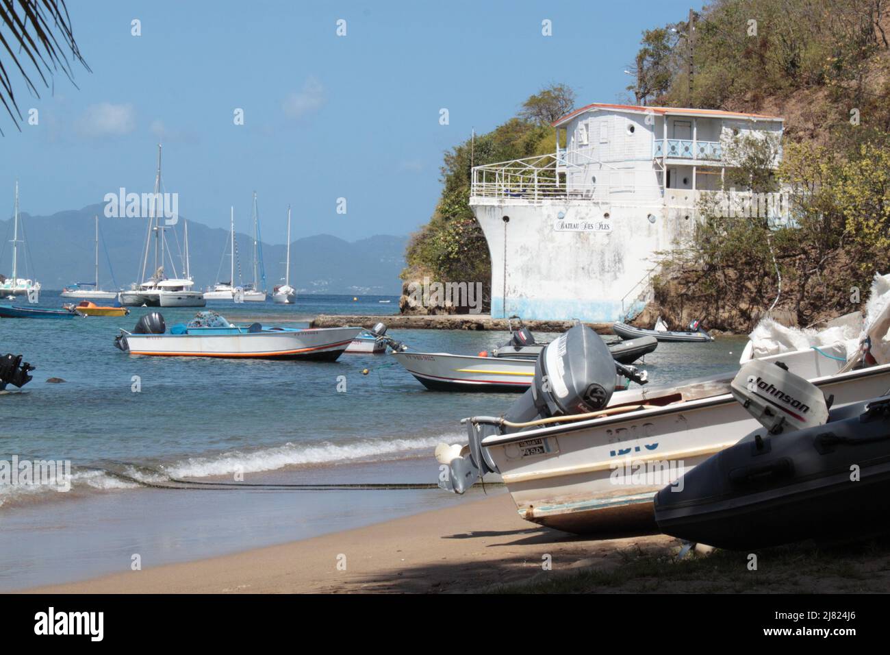 île les Saintes, Guadeloupe Banque D'Images