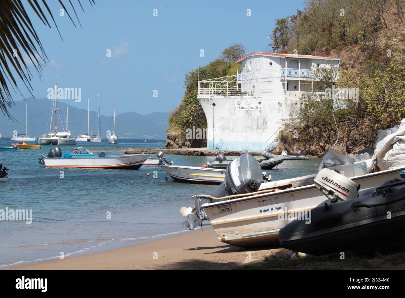 île les Saintes, Guadeloupe Banque D'Images